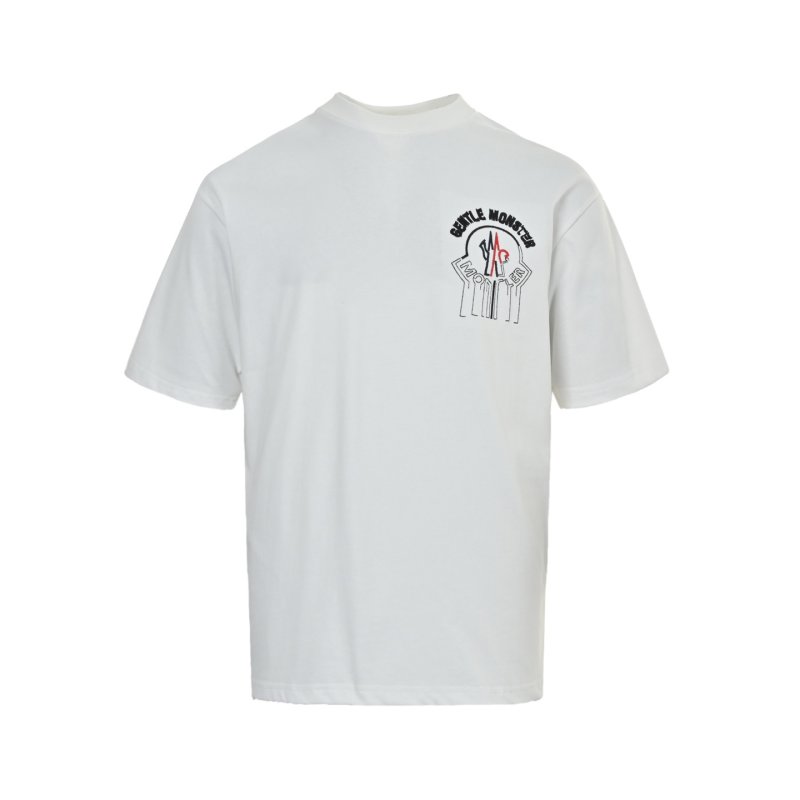 White Graphic Print Short Sleeve T-Shirt view