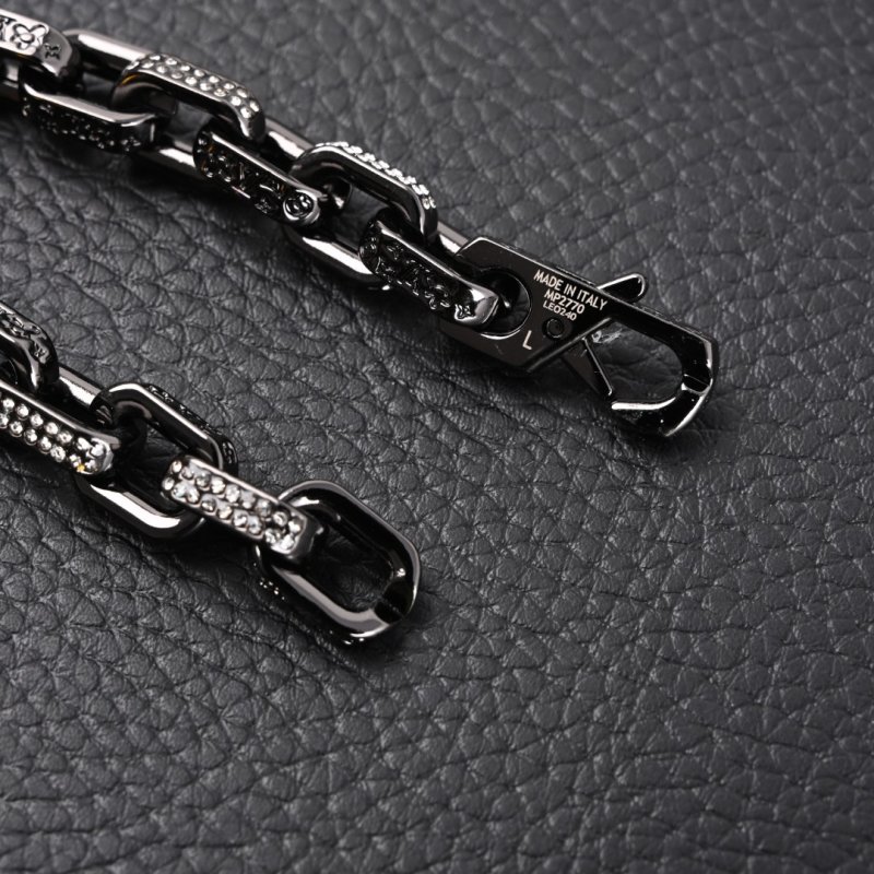 Louis Vuitton Paradise Stone Brass Chain Bracelet - Multi view