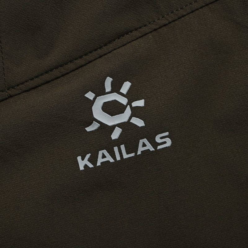 Olive Green Windbreaker Hooded Jacket view