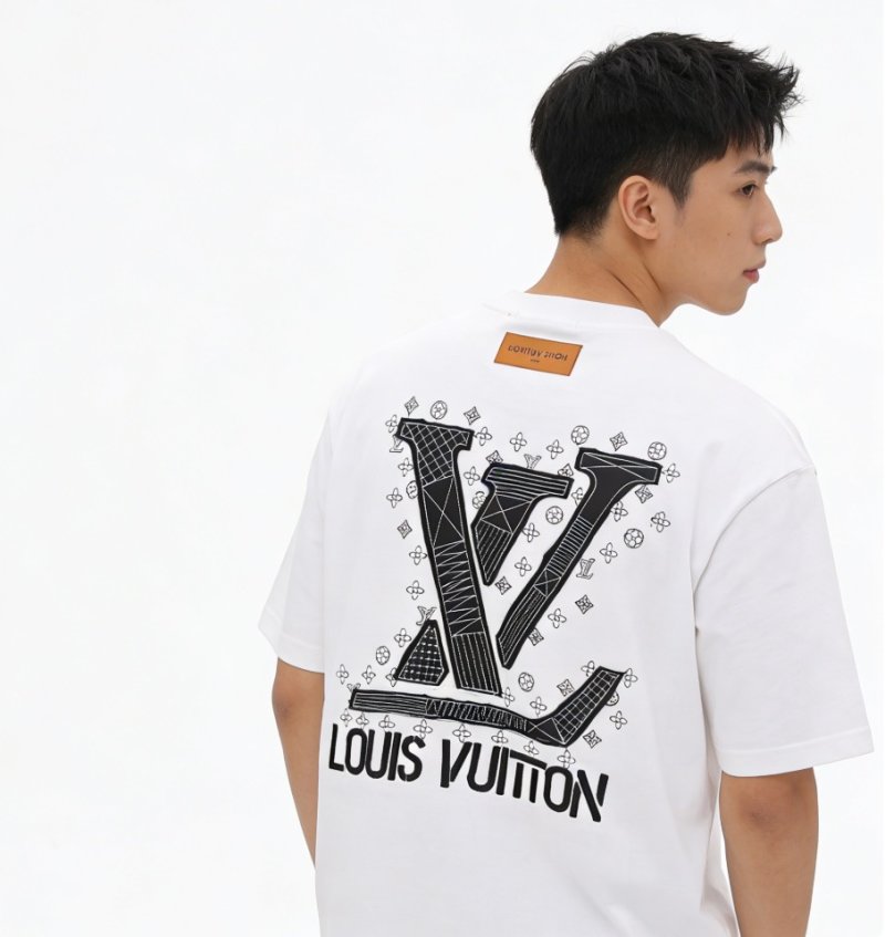 Louis Vuitton LV Monogram White T-Shirt