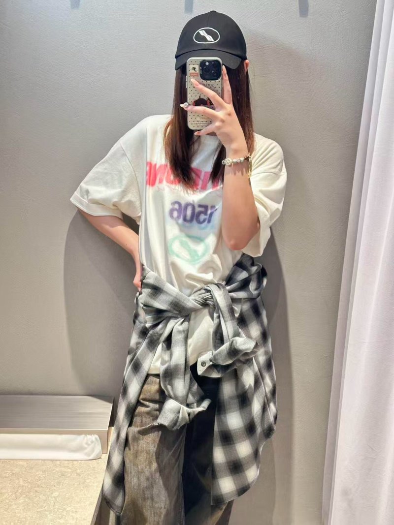 Oversized Welcome Graphic T-Shirt White view