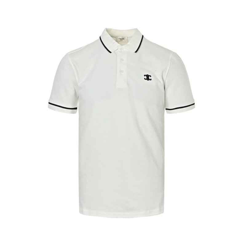 Chanel Cream Polo Shirt with Contrast Trim view
