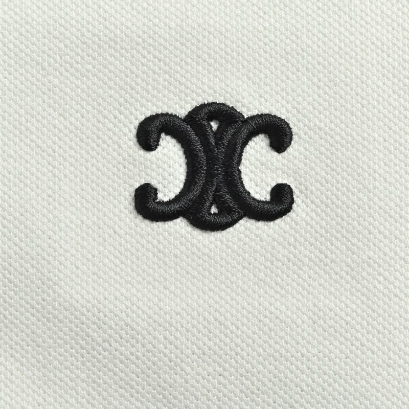 Chanel Cream Polo Shirt with Contrast Trim view