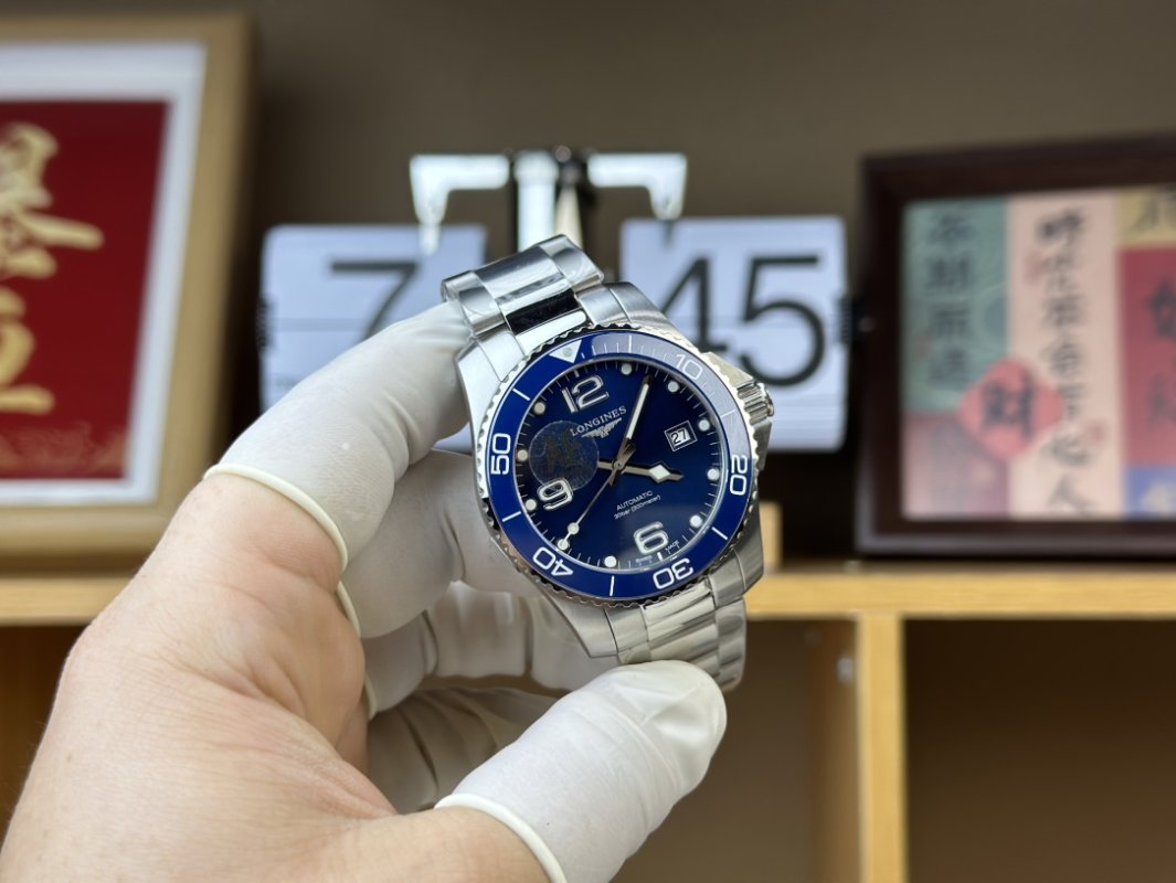Longines Conquest Blue Dial Stainless Steel Watch