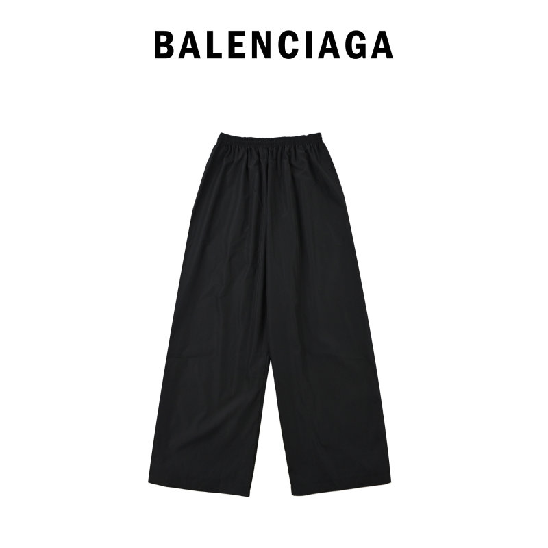 Lamborghini Black Track Pants with Shield Logo view