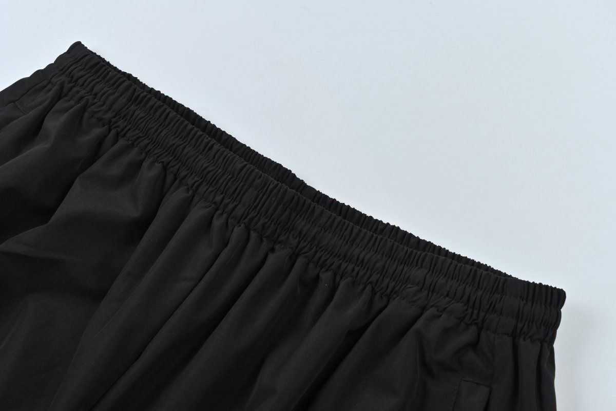 Lamborghini Black Track Pants with Shield Logo view