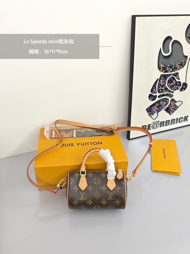 Louis Vuitton Carryall Monogram Canvas Shoulder Bag Brown view
