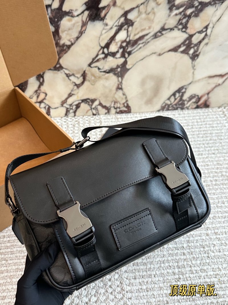 Coach Black Camera Crossbody Bag view