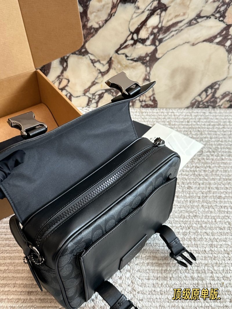 Coach Black Camera Crossbody Bag view