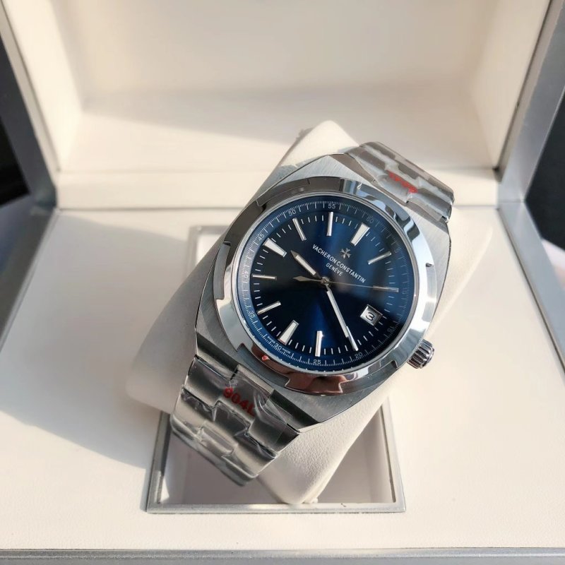 Vacheron Constantin Overseas 4500V Blue Dial Steel Watch view