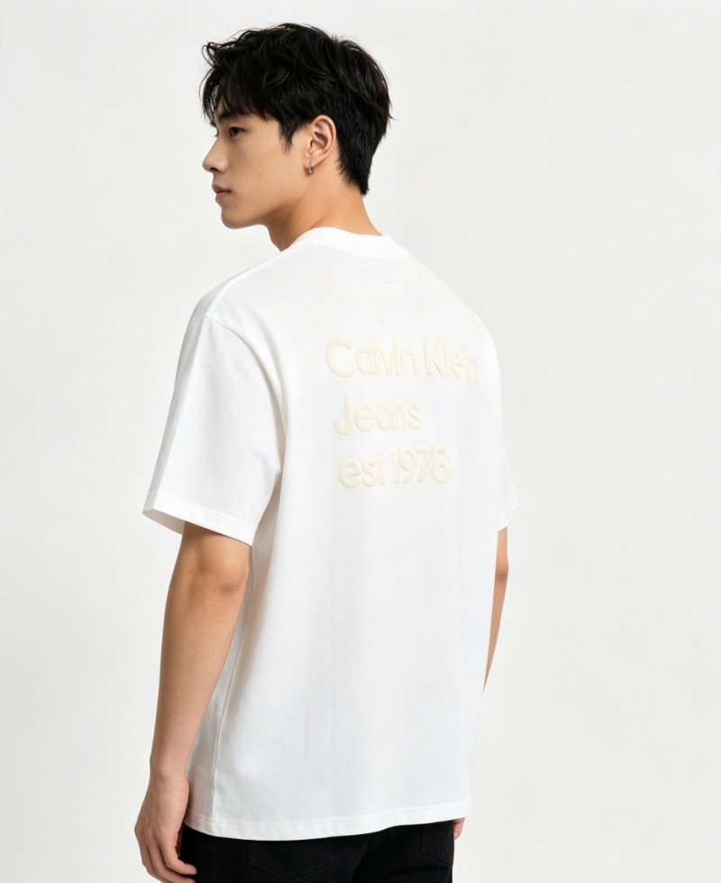Calvin Klein Jeans Est 1978 White T-Shirt