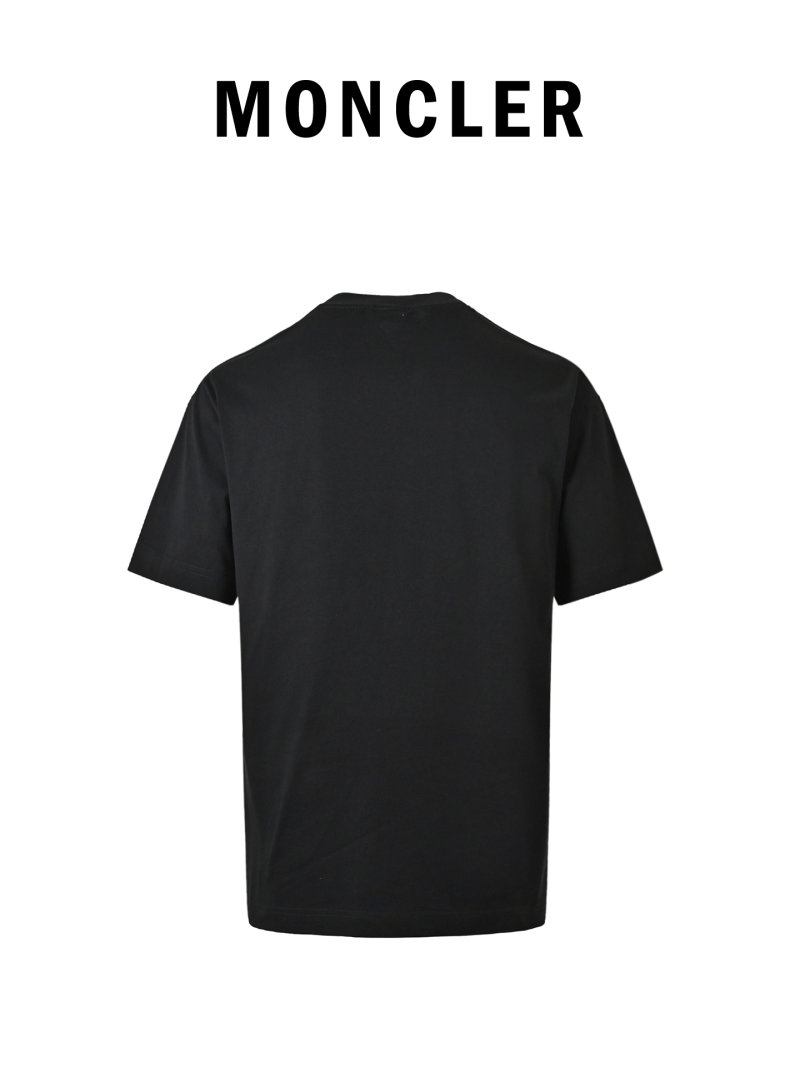 Moncler Speckle Logo Black T-Shirt view