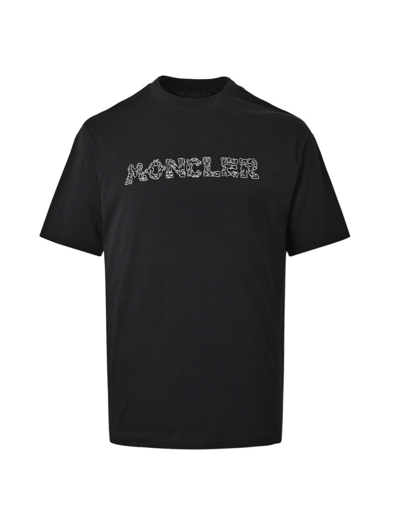 Moncler Speckle Logo Black T-Shirt view