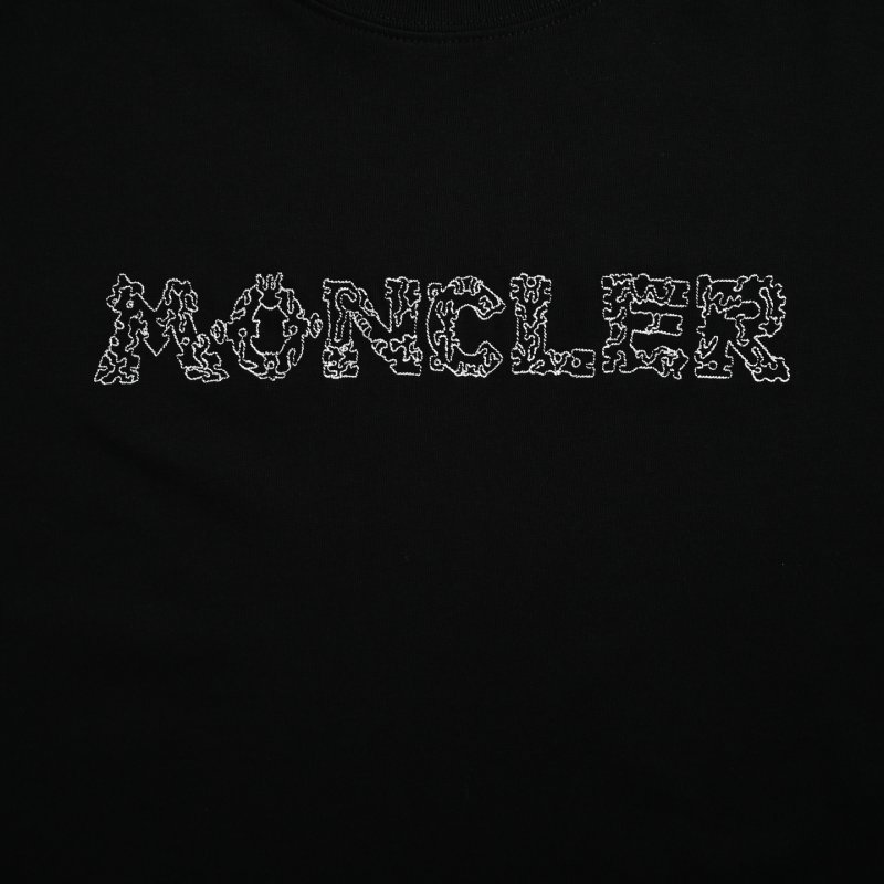 Moncler Speckle Logo Black T-Shirt view