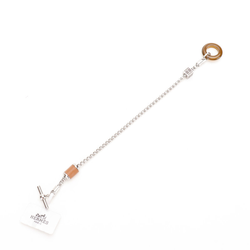 Hermès Meli Melo Buffalo Horn Silver & Gold Bracelet view