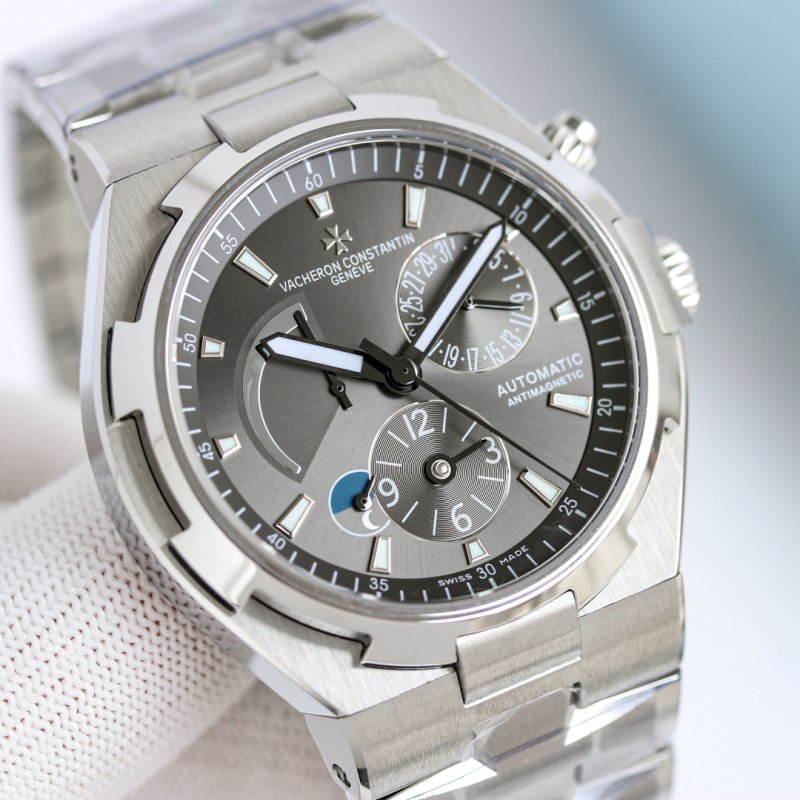 Vacheron Constantin Overseas 42mm Chronograph Stainless Steel Watch view