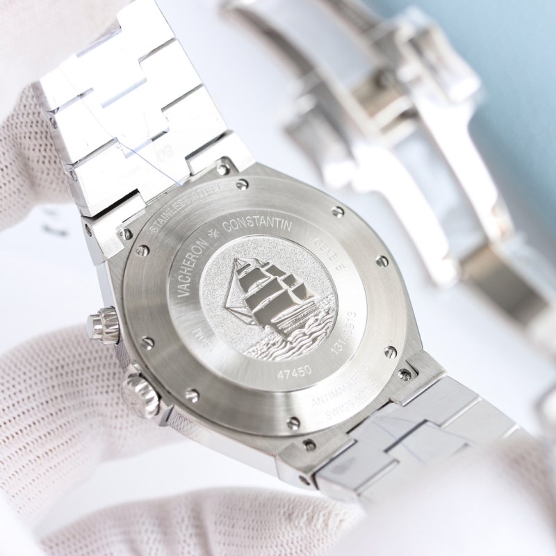 Vacheron Constantin Overseas 42mm Chronograph Stainless Steel Watch view