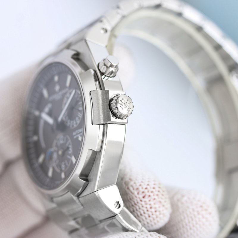 Vacheron Constantin Overseas 42mm Chronograph Stainless Steel Watch view
