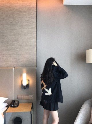 Off-White Arrows Black Blazer Jacket view 4