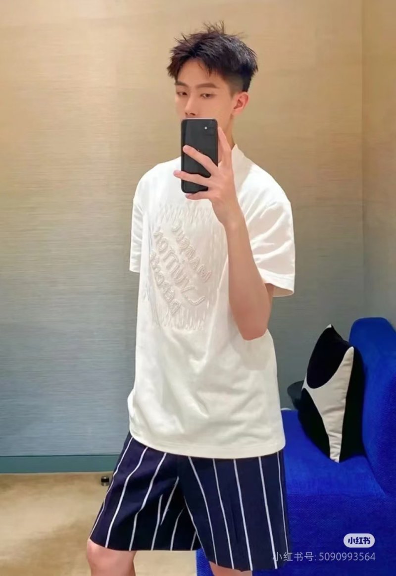 Cream Rhinestone Logo Oversized T-Shirt view