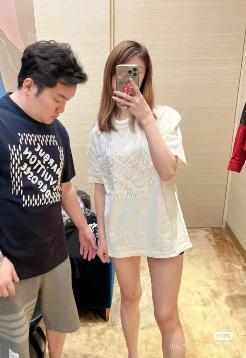 Cream Rhinestone Logo Oversized T-Shirt view