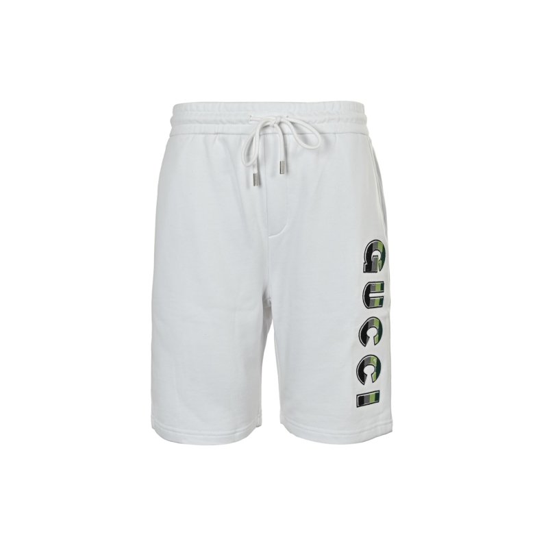 Gucci White Logo Shorts view