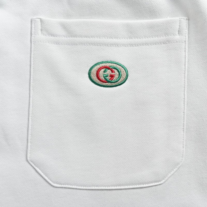 Gucci White Logo Shorts view