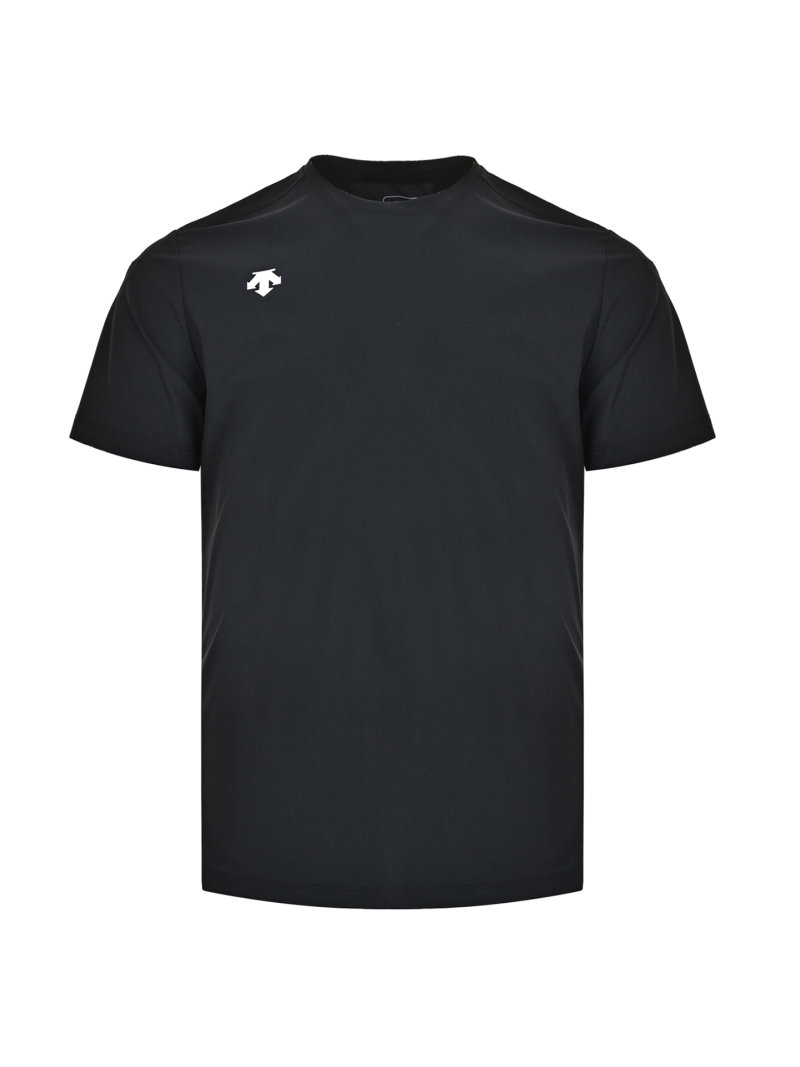 Black Crew Neck Short Sleeve T-Shirt view