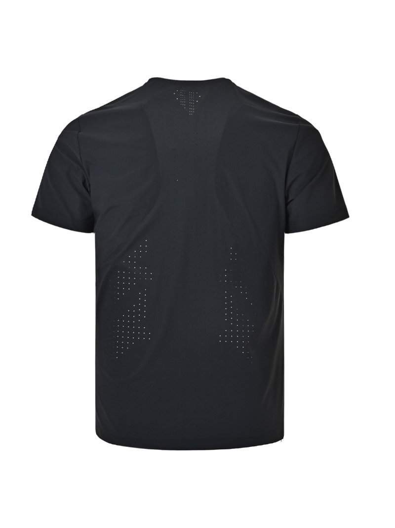 Black Crew Neck Short Sleeve T-Shirt view
