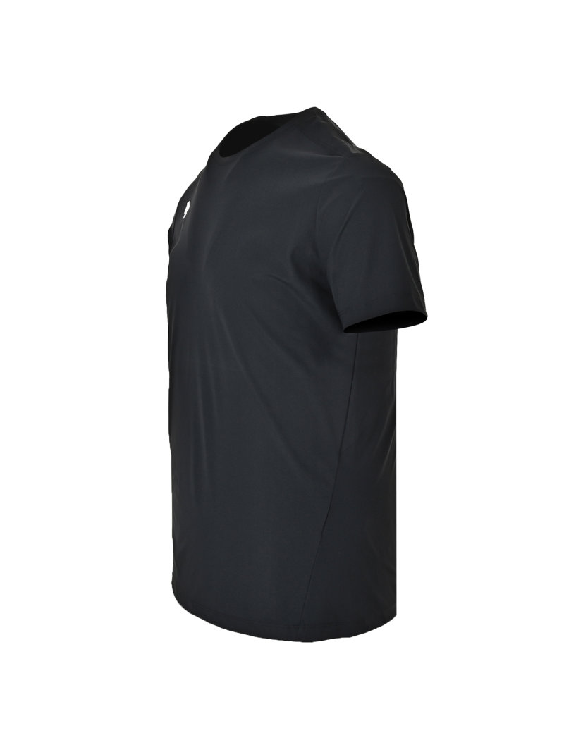 Black Crew Neck Short Sleeve T-Shirt view