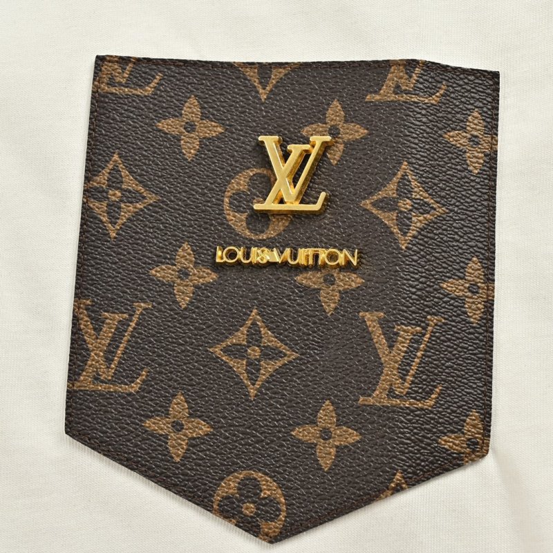 Louis Vuitton Monogram Pocket White T-Shirt view
