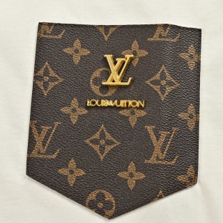 Louis Vuitton Monogram Pocket White T-Shirt view 4