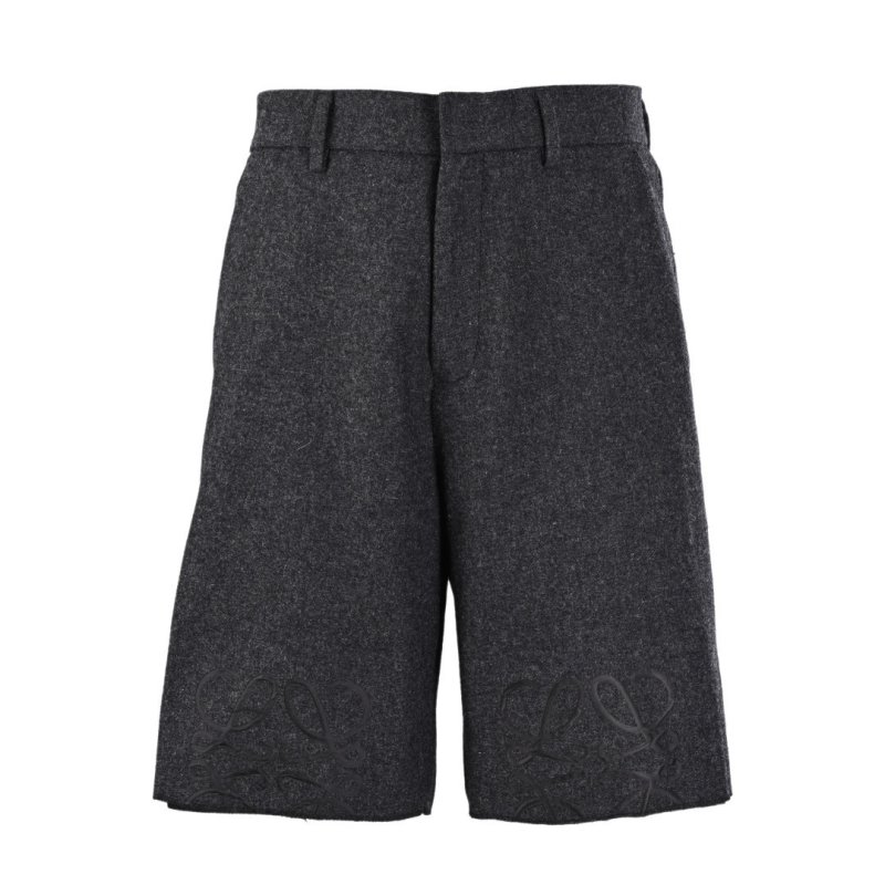 Charcoal Grey Casual Shorts view
