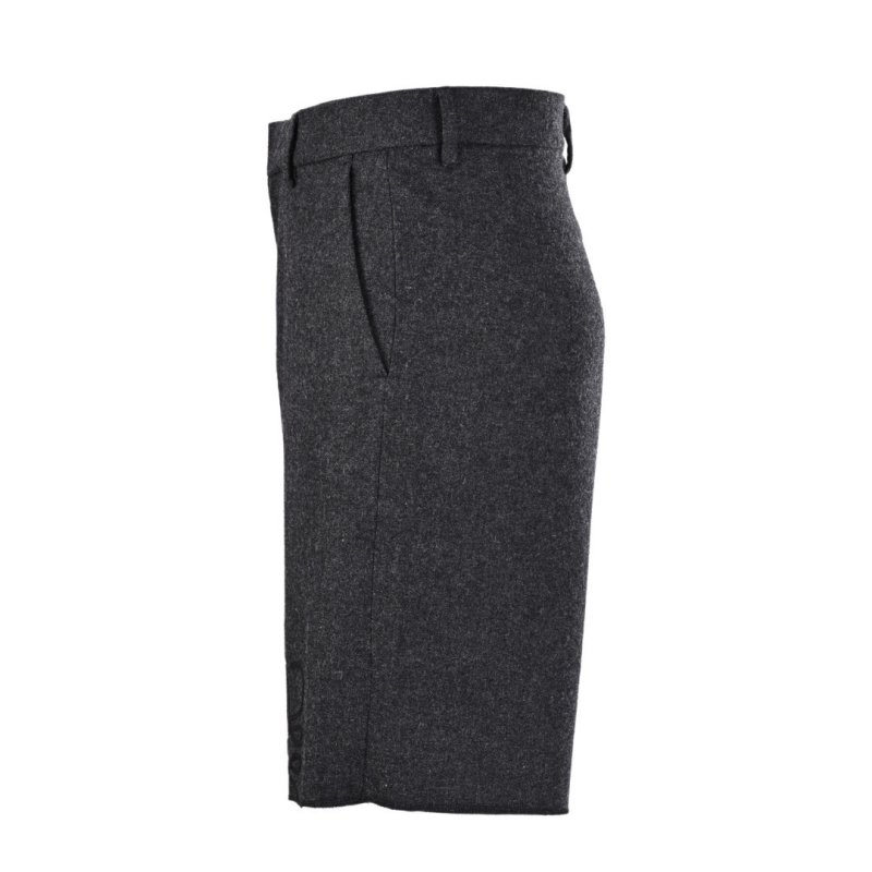 Charcoal Grey Casual Shorts view