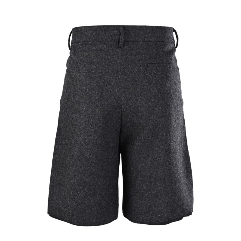 Charcoal Grey Casual Shorts view