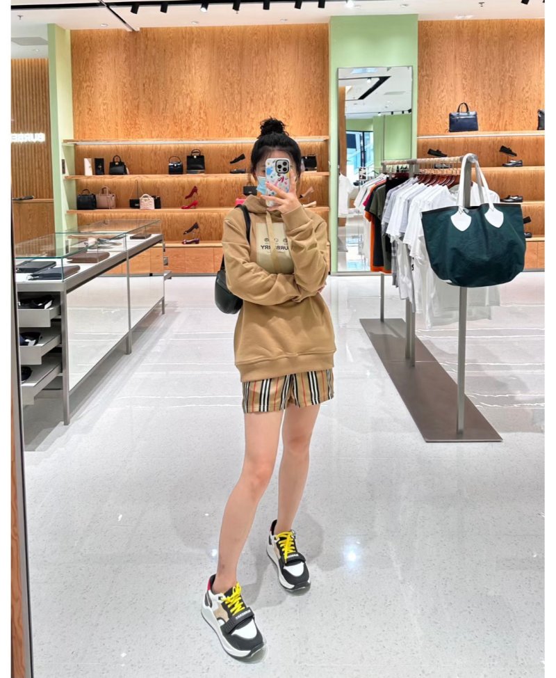Burberry Camel Logo Hoodie view