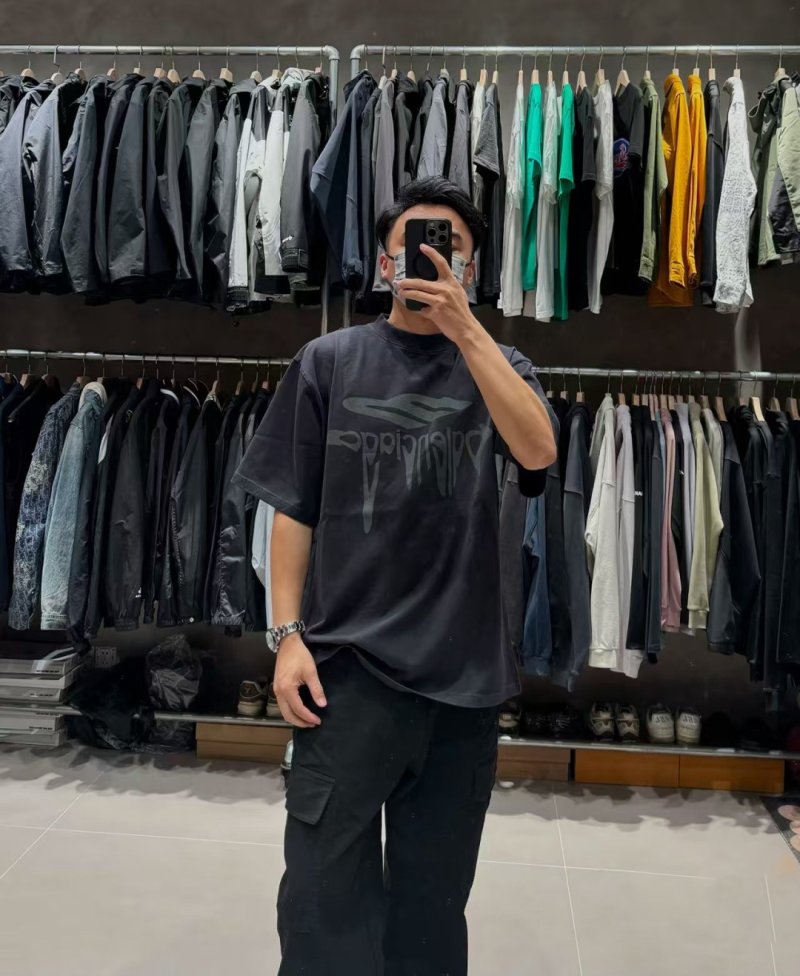 Prada Black Nylon Cargo Pants view