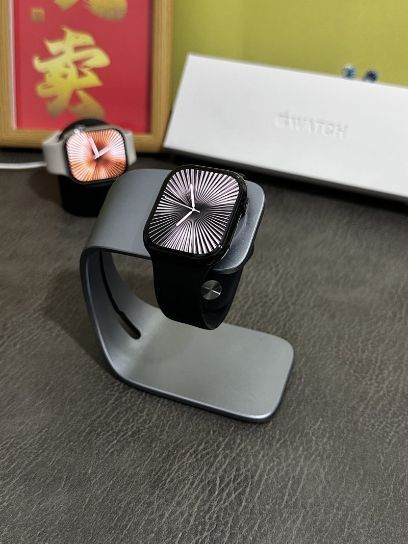 Apple Watch Series 10 46mm Black Titanium Smart Watch