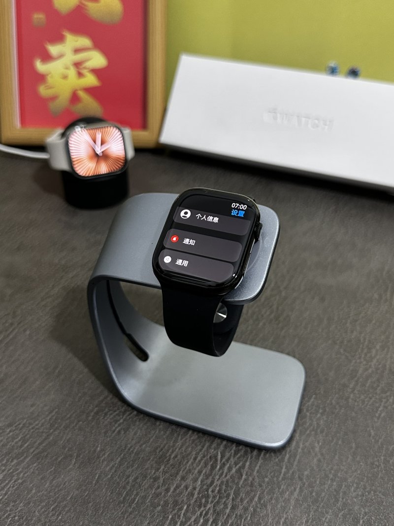 Apple Watch Series 10 46mm Black Titanium Smart Watch view