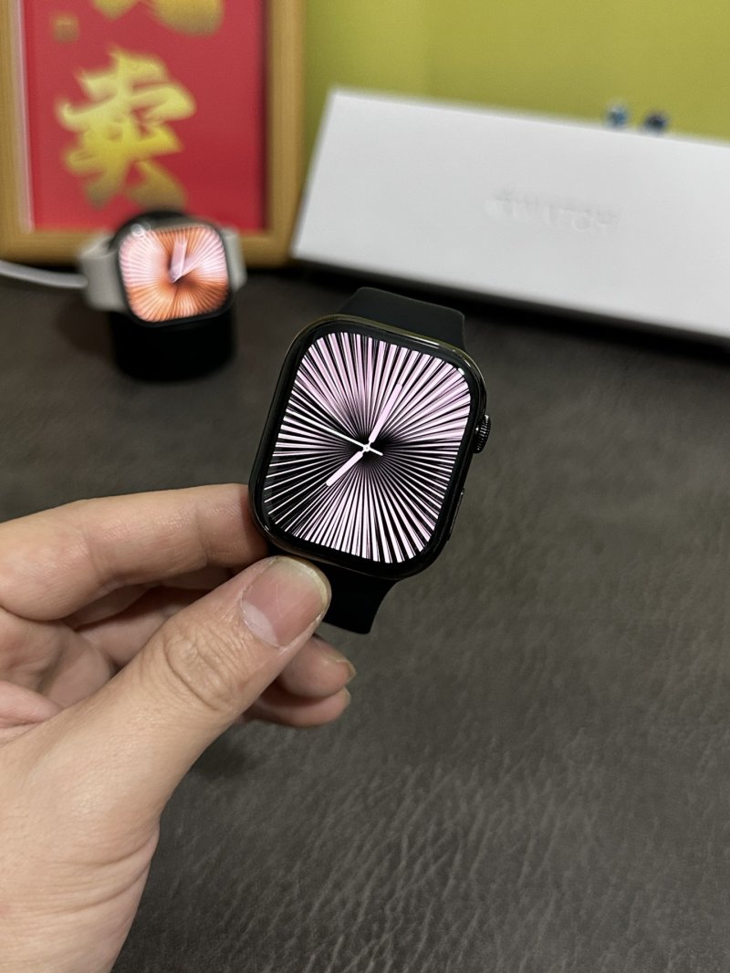 Apple Watch Series 10 46mm Black Titanium Smart Watch view
