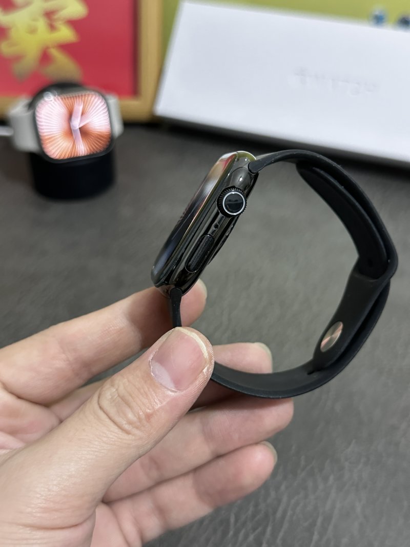 Apple Watch Series 10 46mm Black Titanium Smart Watch view