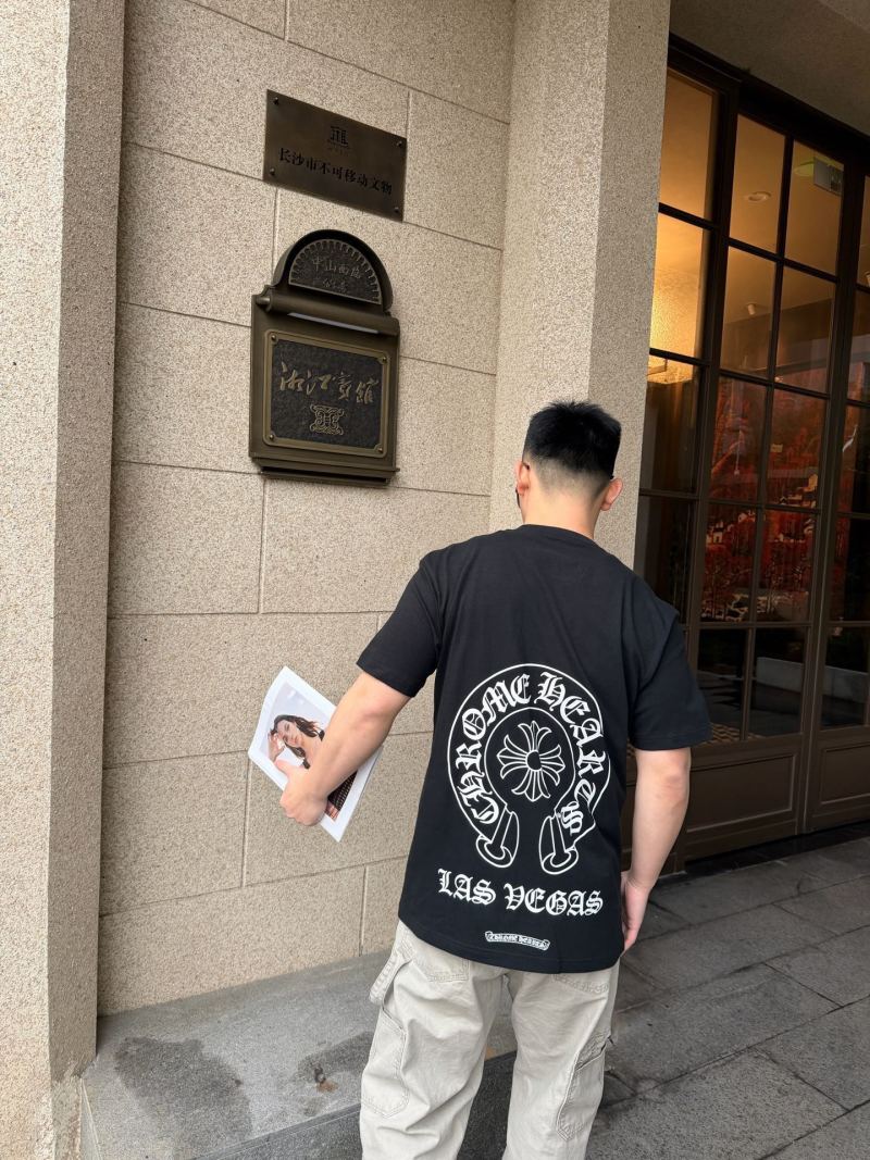 Chrome Hearts Black Oversized T-Shirt with Emblem view