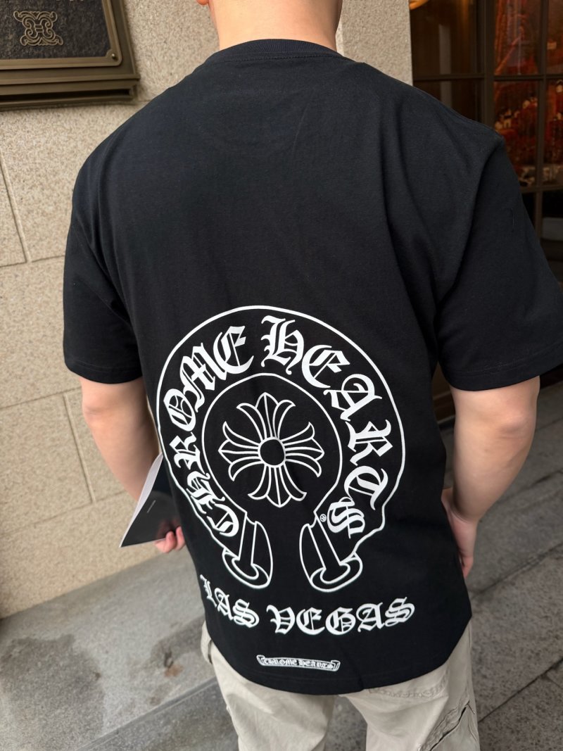 Chrome Hearts Black Oversized T-Shirt with Emblem view