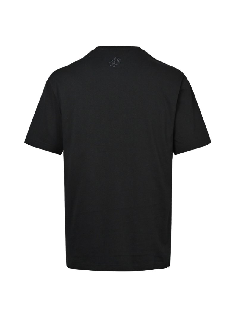Black Rhinestone Logo Short Sleeve T-Shirt view