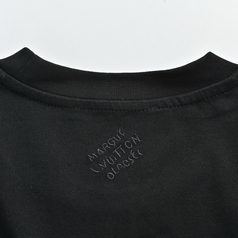 Black Rhinestone Logo Short Sleeve T-Shirt view