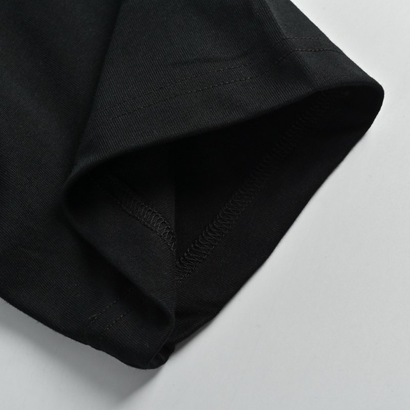 Dior Black Logo Embroidered T-Shirt view
