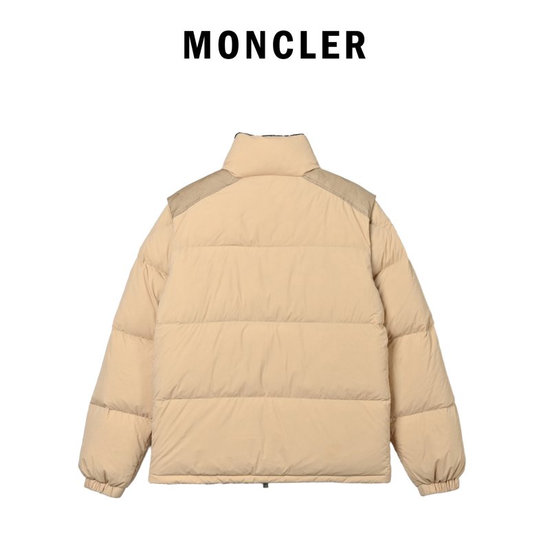 Moncler Cream Puffer Down Jacket view