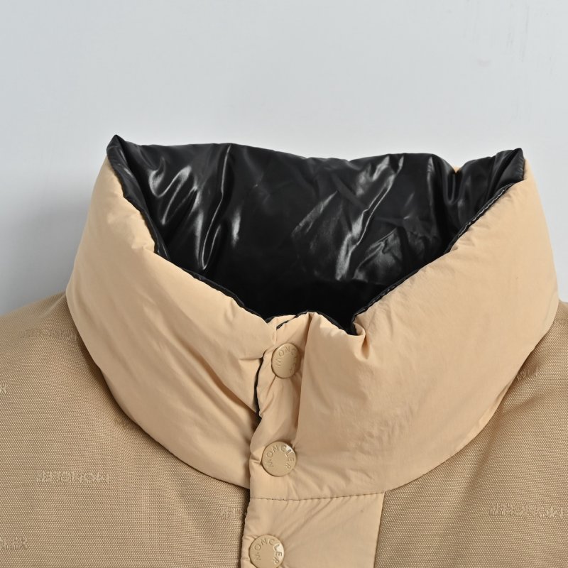 Moncler Cream Puffer Down Jacket view