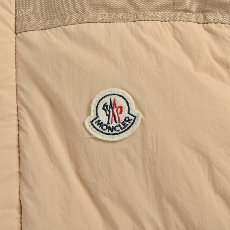 Moncler Cream Puffer Down Jacket view
