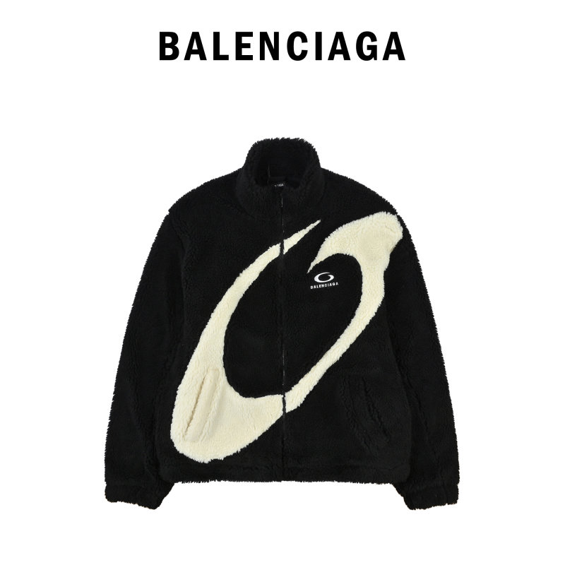 Oakley Black & Cream Fleece Jacket view